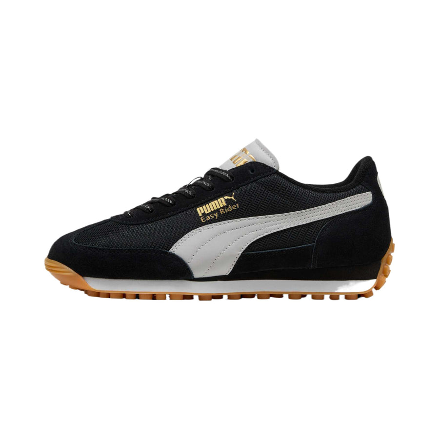 プーマ イージーライダー Puma Easy Rider Footie "Puma Black/Glacial Gray" 401559-02