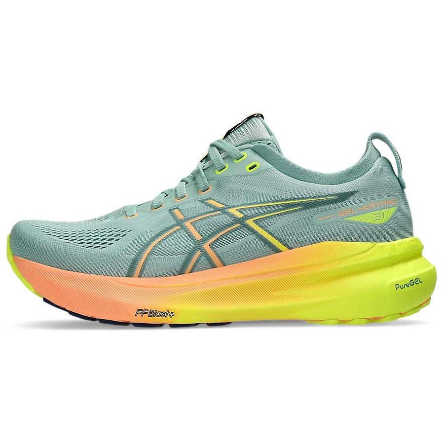 アシックス ゲルカヤノ31 Asics Women's Gel-Kayano 31 Paris "Light Celadon/Safety Yellow" 1012B745-750