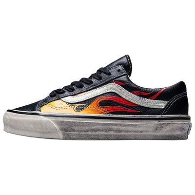 ヴァンズ オールドスクール Vans Old Skool LX Archive Flame Pack "Black" VN000D9RCJK