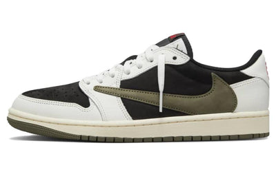 エアジョーダン1 Travis Scott × Nike Women's Air Jordan 1 Low OG "Medium Olive" DZ4137-106