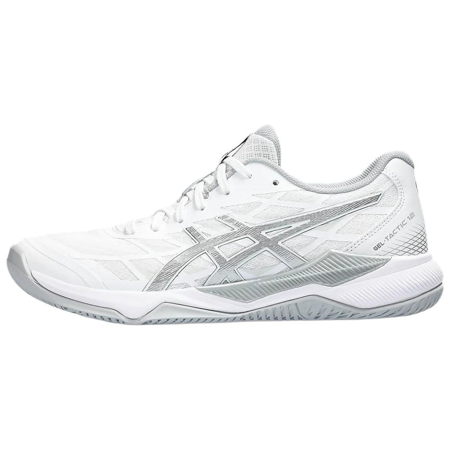 アシックス Asics Women's Gel-Tactic 12 "White/Pure Silver" 1072A092-100