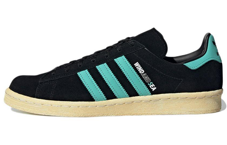 アディダス キャンパス WIND AND SEA × atmos × adidas Campus 80 "Black" GX3952