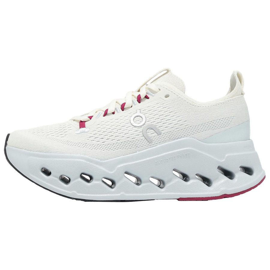 オン On Women's Cloudsurfer Max "Ivory/Arctic" 3WF30224290