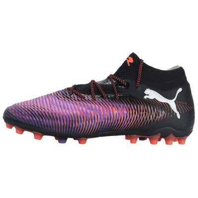 プーマ Puma Future 8 Ultimate MG "Puma Black/Puma White/Glowing Red" 108359-01