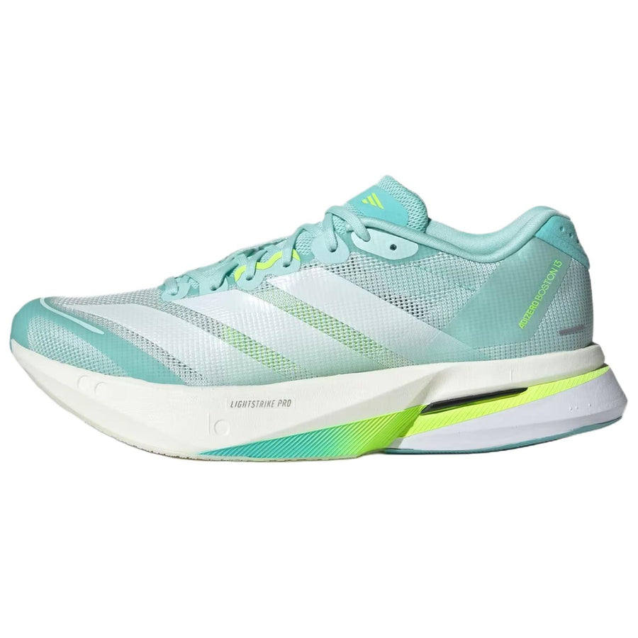 アディダス アディゼロ adidas Women's Adizero Boston 13 "Blue/Zero Metalic/Lucid Lemon" JS4957