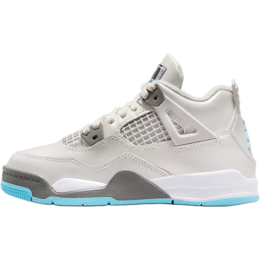 ジョーダン Nike PS Jordan 4 Retro "Photon Dust/Flat Pewter/White/Blue Chill" HV4682-014