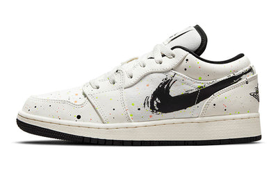 エアジョーダン1 Nike GS Air Jordan 1 Low SE "Paint Splatter" DH3295-100