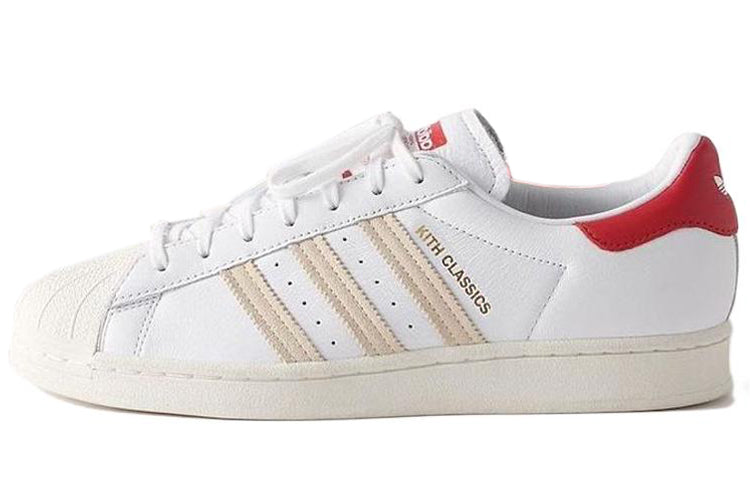 アディダス スーパースター KITH × adidas Superstar "White/Red" GY2543