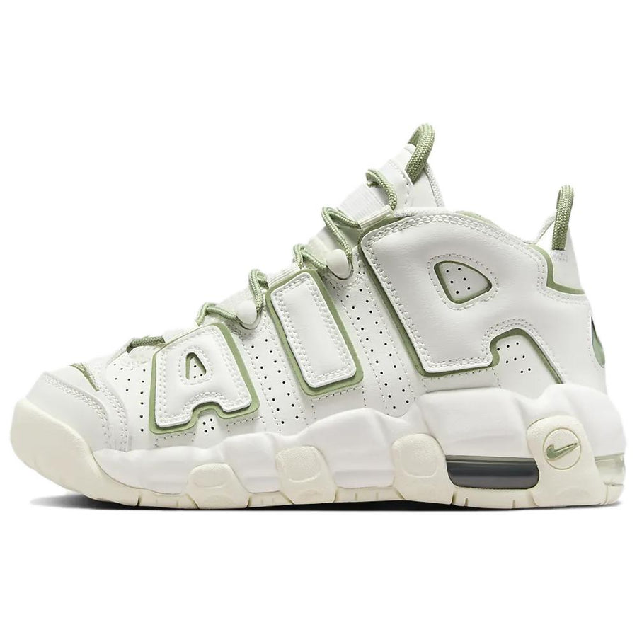 ナイキ エア モア アップテンポ Nike GS Air More Uptempo "Sail/Oil Green" FQ8211-100