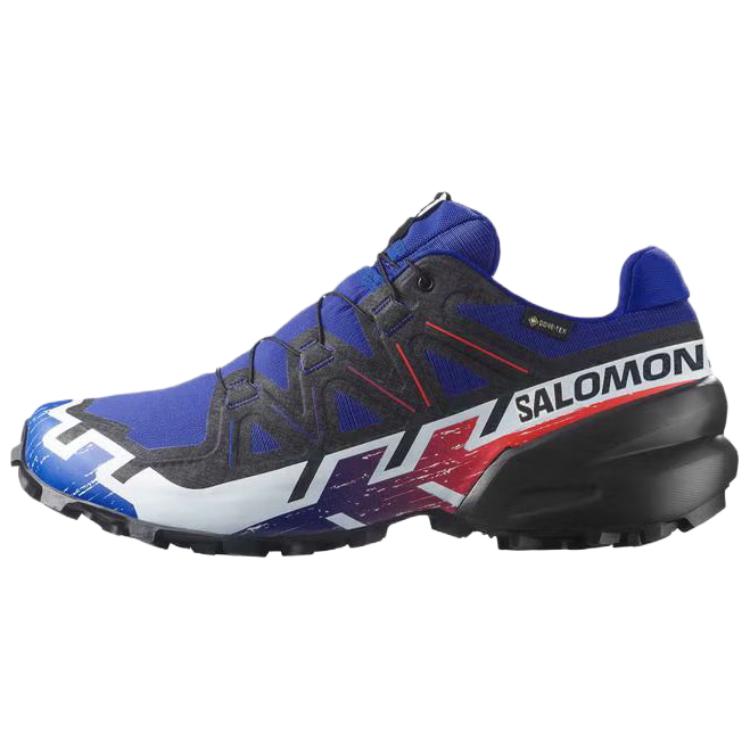 サロモン スピードクロス Salomon Speedcross 6 GORE-TEX Equipe "Surf the Web/Fiery Red" L47982800