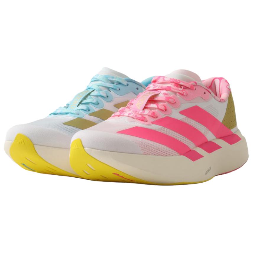 アディダス アディゼロ A BATHING APE × adidas Adizero Evo SL "Cloud White/Gold Metallic" KJ5751