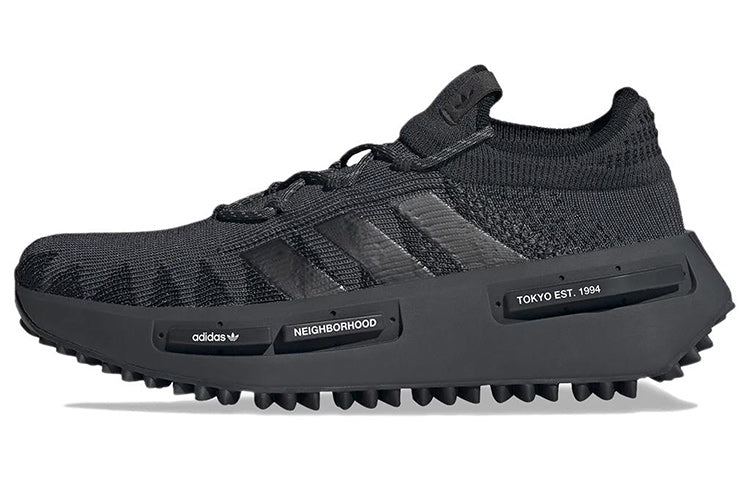 アディダス NMD NEIGHBORHOOD × adidas NMD S1 N Knit "Black" ID3205