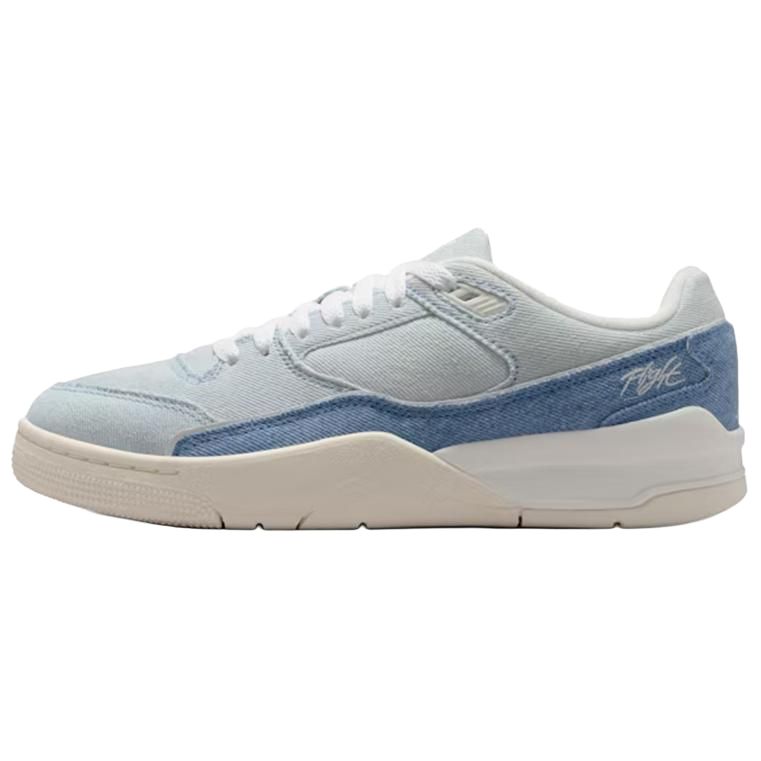 ジョーダン フライトコート Nike Women's Jordan Flight Court SE "Sail/Worn Blue/Gum Light Brown/Sail" IB4414-100