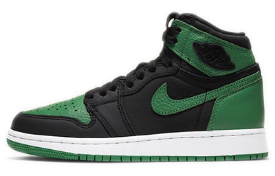 エアジョーダン1 NIKE AIR JORDAN 1 RETRO HIGH OG GS "BLACK/PINE GREEN" 575441-030