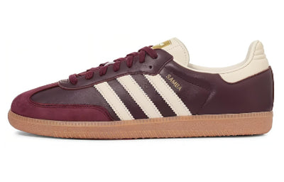 アディダス サンバ adidas Women's Samba OG "Maroon/Cream White/Gold Metallic" ID0477