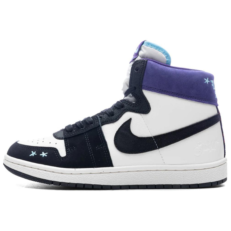 ジョーダン Opium Paris × Nike Women's Jordan Air Ship SP "Sail/Blue Chill/Black" FQ8281-100