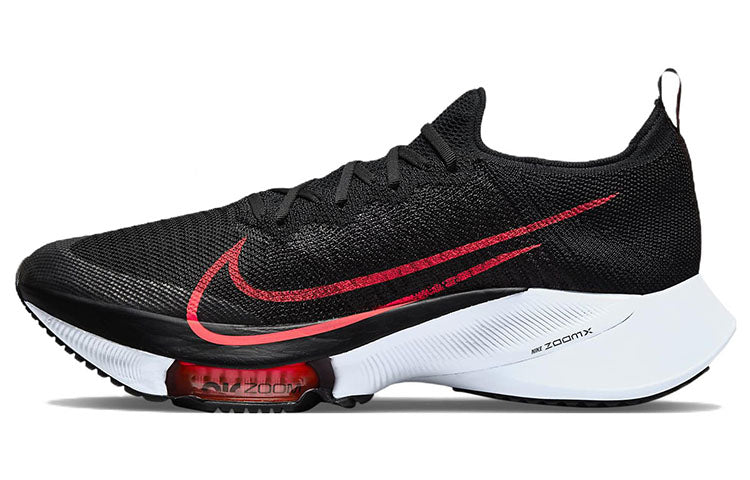 ナイキ Nike Air Zoom Tempo Next% "Flyknit Black Flash Crimson White" CI9923-009