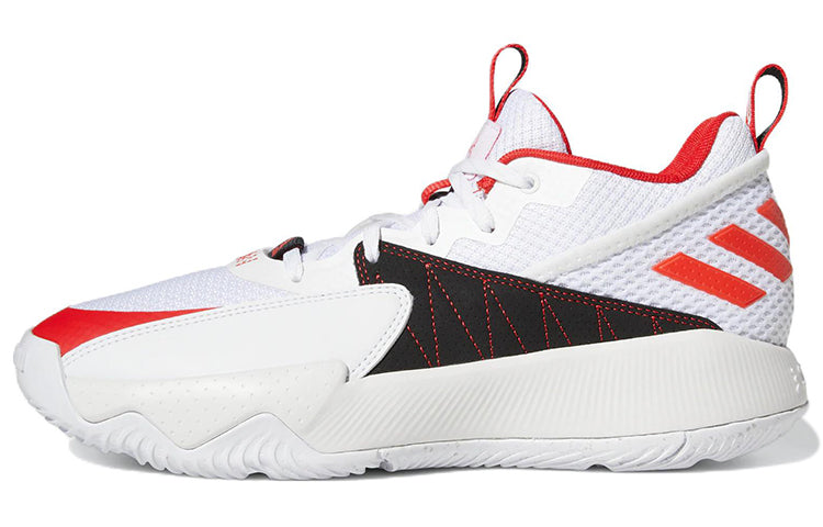 アディダス adidas Dame EXTPLY 2.0 "Footwear White/Vivid Red/Dash Gray" GY8965
