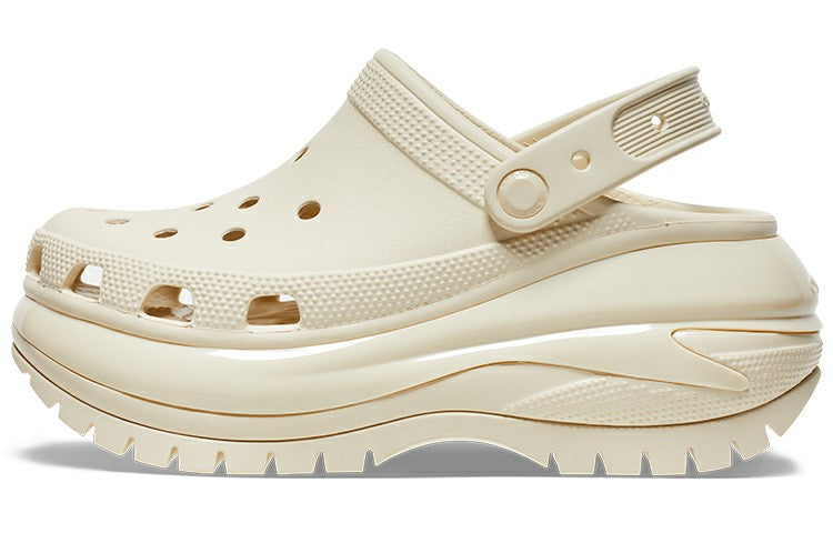 クロックス クラシック クロッグ Crocs Classic Mega Crush Clog "Bone" 207988-2Y2