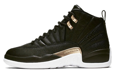 エアジョーダン12 Nike Women's Air Jordan 12 Retro "Black/Metallic Gold/White" AO6068-007