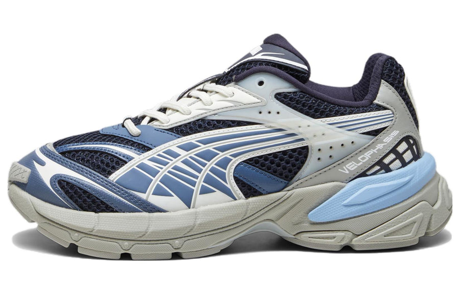 プーマ ベロファシス Puma Velophasis Phased "White/Inky Blue" 389365-06
