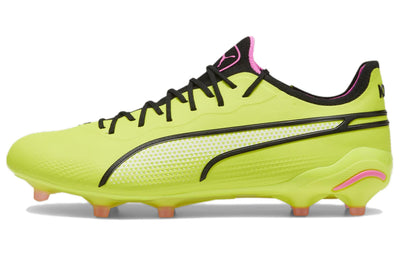 プーマ Puma King Ultimate FG/AG "Electric Lime/Puma Black/Poison Pink" 107563-06