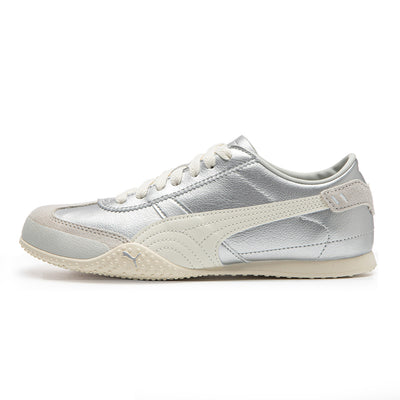 プーマ Puma Women's Bella UT LEA "PUMA Silver/Frosted Ivory" 405256-08