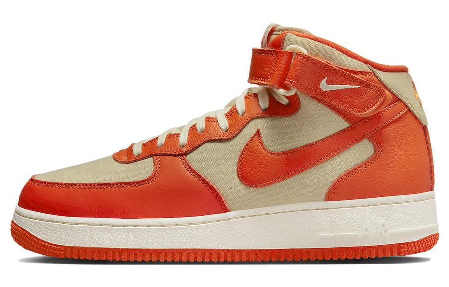 ナイキ エアフォース1 Nike Air Force 1 Mid '07 LX NBHD "Team Gold/Safety Orange" FB2036-700