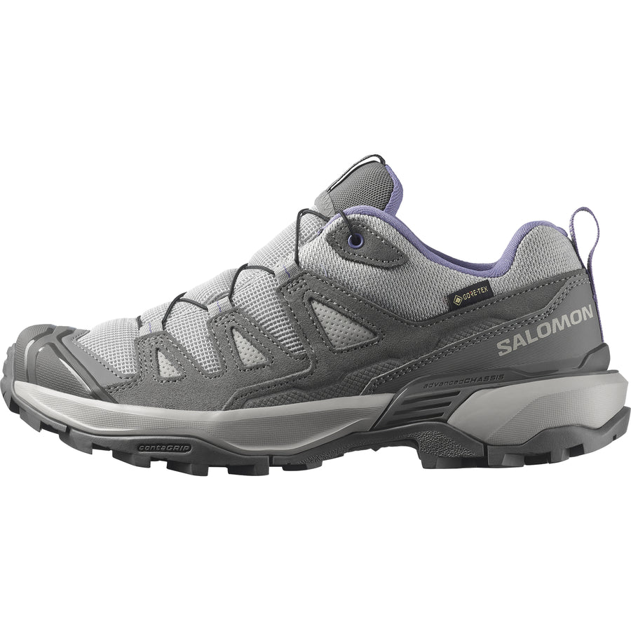 サロモン X ウルトラ Salomon Women's X Ultra 360 Leather GORE-TEX "Paloma/Dark Gull Gray" L45390500