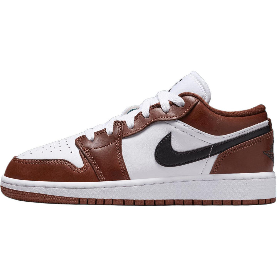 エアジョーダン1 Nike GS Air Jordan 1 Low "White/Dark Pony/Black" HF3188-102