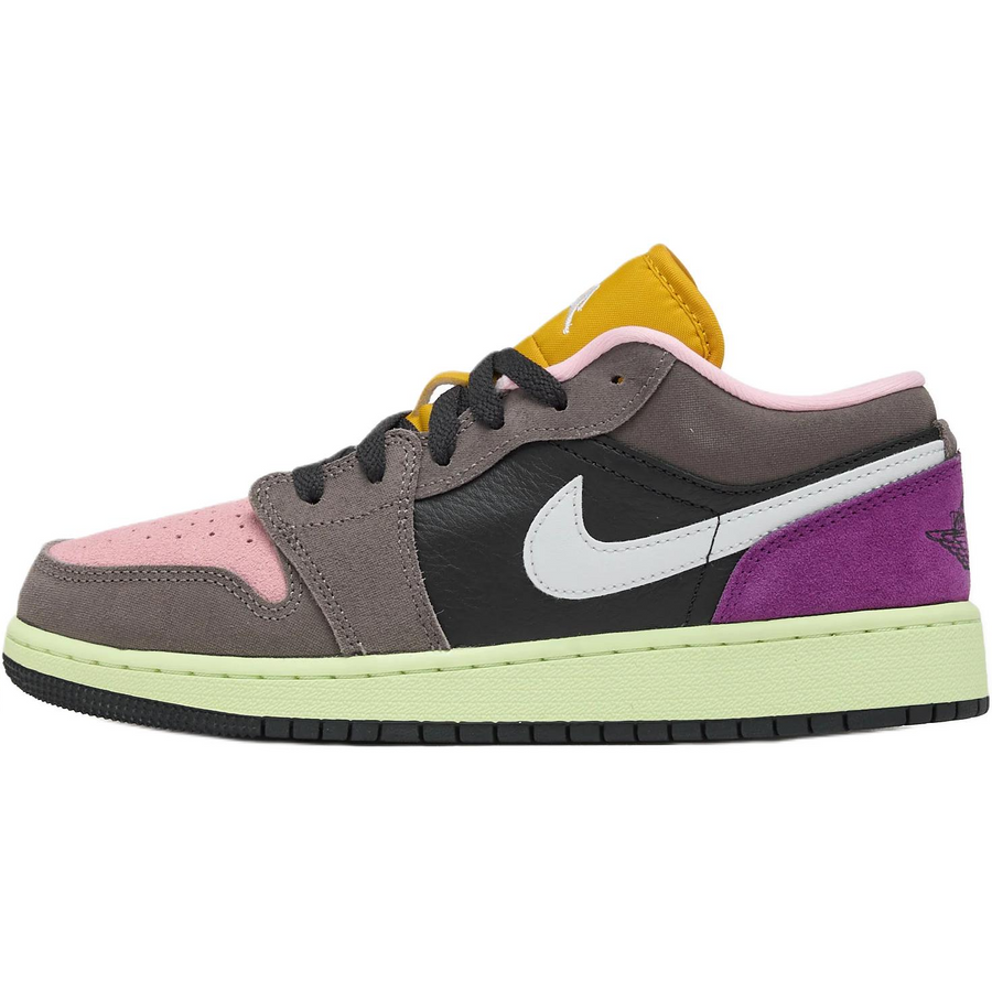 エアジョーダン1 Nike GS Air Jordan 1 Low SE "Oil Grey/Cave Stone/Arctic Punch/White" HQ2021-005