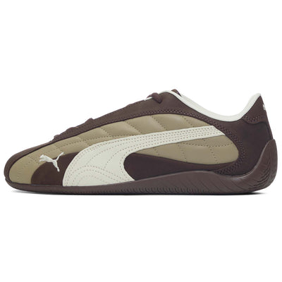 プーマ スピードキャット Puma Speedcat Plus Quilted "Espresso Brown/Warm White" 403429-01