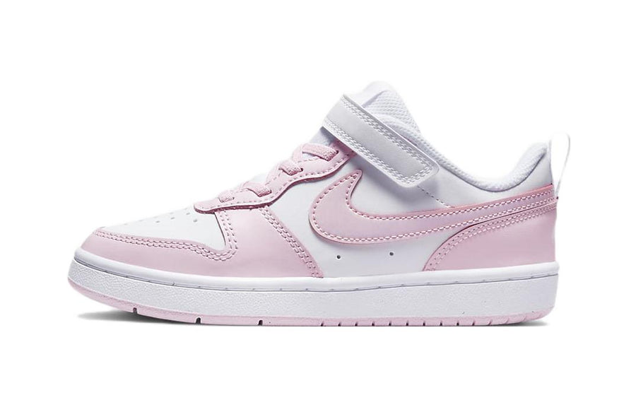 ナイキ Nike PS Court Borough Low 2 "White/Pink Foam" DQ0473-100