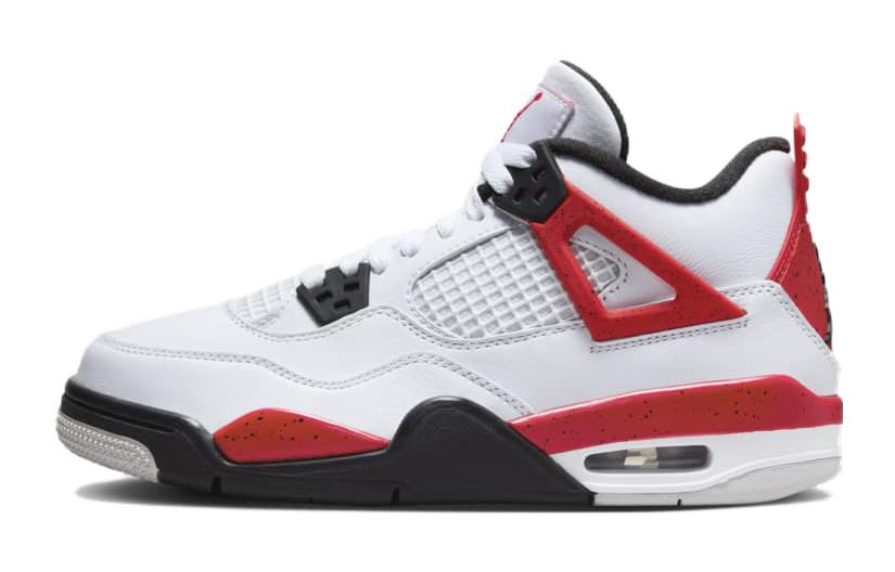 エアジョーダン4 Nike GS Air Jordan 4 Retro "Red Cement" 408452-161
