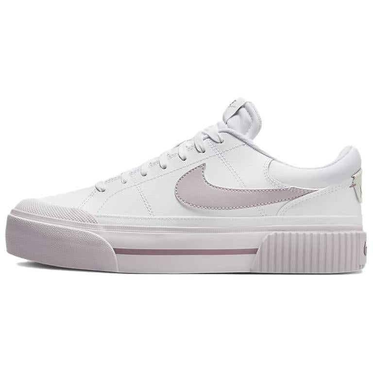 ナイキ コートレガシー Nike Women's Court Legacy Lift "White/Platinum Violet" DM7590-105