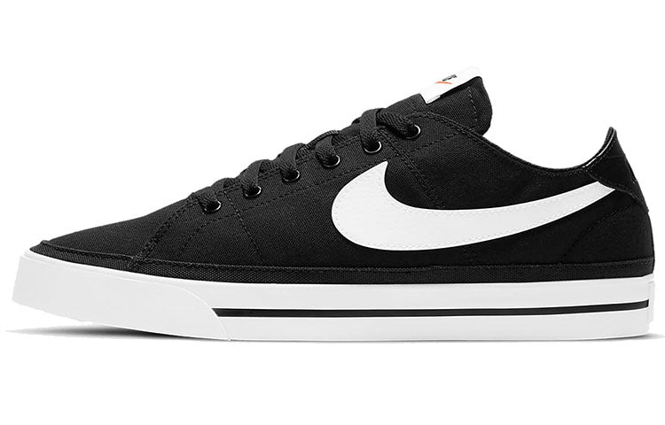ナイキ コートレガシー Nike Court Legacy Canvas "Black/White" CW6539-002