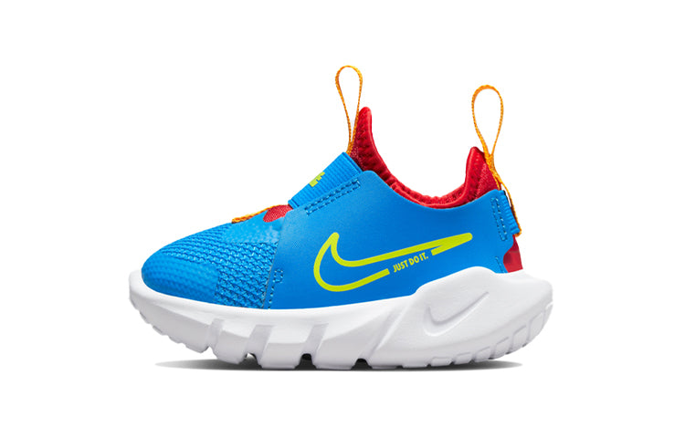ナイキ Nike TD Flex Runner 2 "Photo Blue/Atomic Green/University Red" DJ6039-402