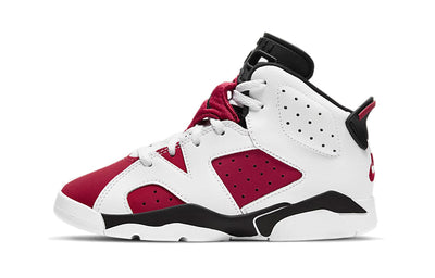 エアジョーダン6 Nike PS Air Jordan 6 "Carmine"(2021) 384666-106