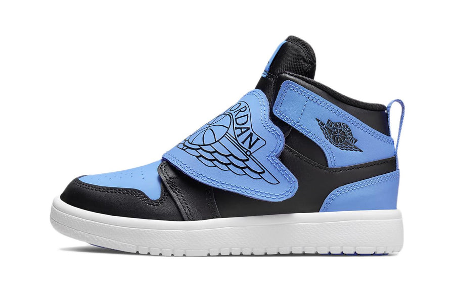 ジョーダン Nike PS Sky Jordan 1 "Black/White/University Blue" BQ7197-041