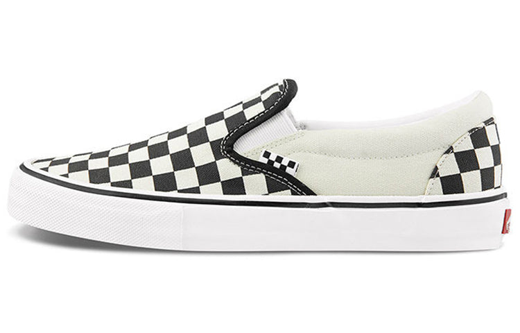 ヴァンズ スリッポン Vans Skate Slip-On Checkerboard "Black/Off White" VN0A5FCAAUH