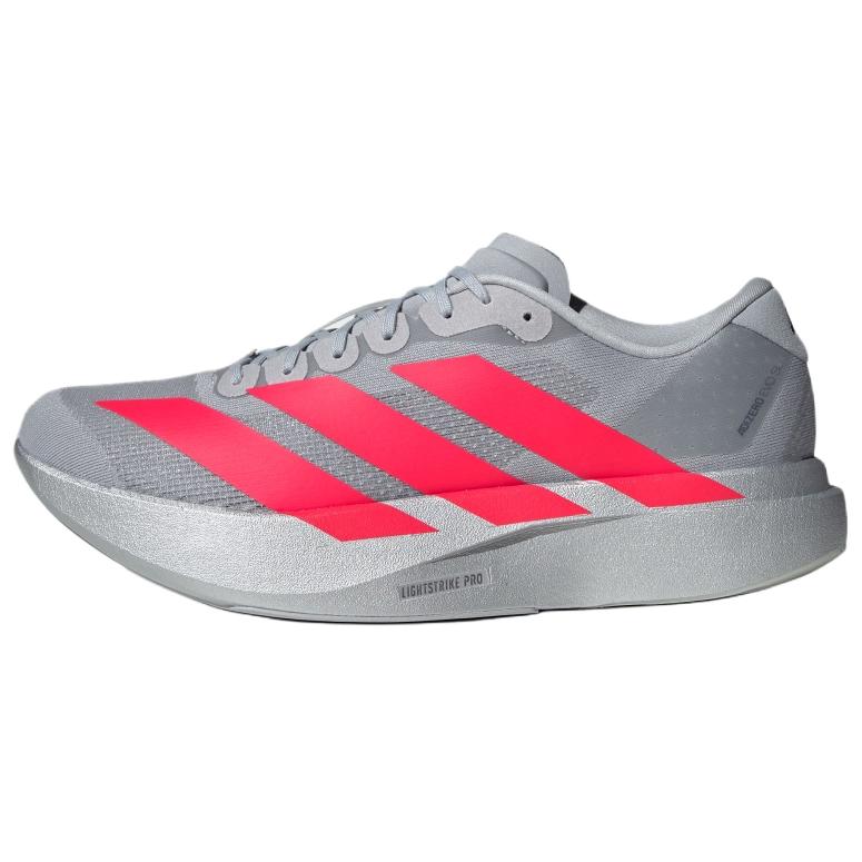 アディダス アディゼロ adidas Adizero EVO SL "Silver Metallic/Lucid Red/Iron Metallic" KI3381
