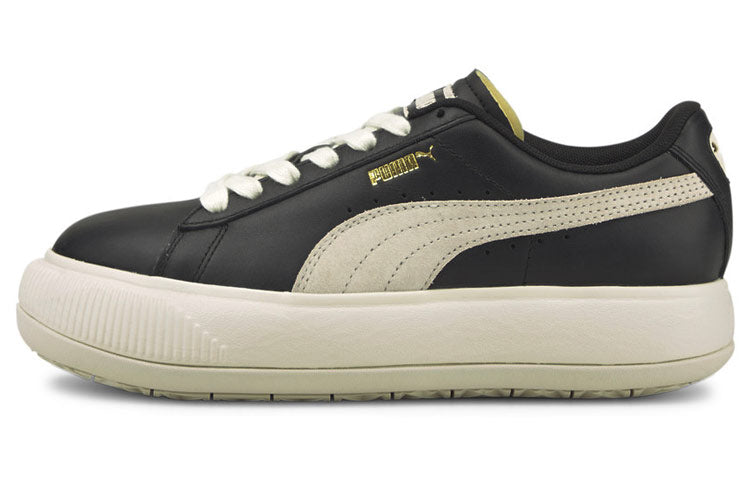 プーマ スウェード PUMA Women's SUEDE MAYU LTH "BLACK" 381042-02