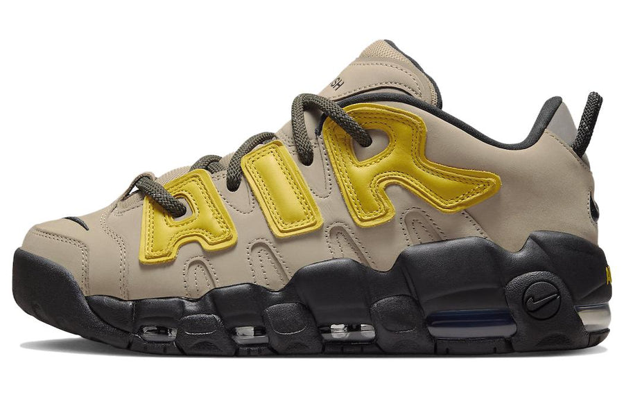 ナイキ エア モア アップテンポ AMBUSH × Nike Air More Uptempo Low "Vivid Sulfur and Limestone" FB1299-200