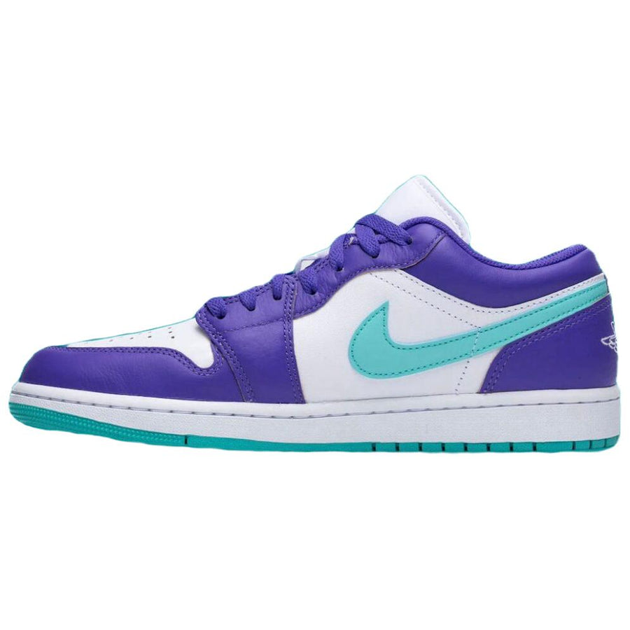 エアジョーダン1 Nike Air Jordan 1 Low "Psychic Purple/Hyper Jade/White/Cone" HJ9013-550