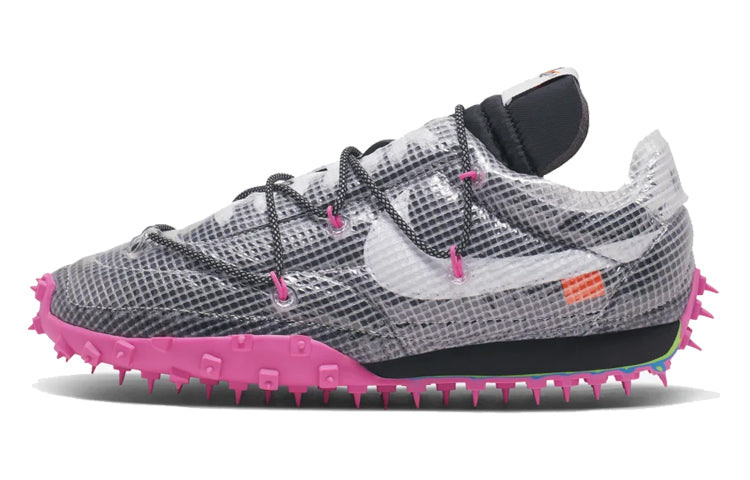 ナイキ Off-White × Nike Women's Waffle Racer "Vivid Black" CD8180-001