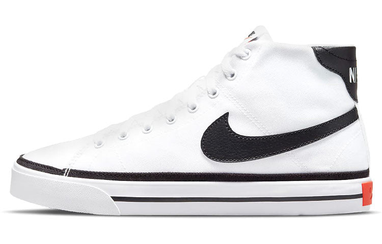 ナイキ コートレガシー Nike Court Legacy Canvas Mid "White/Team Orange/Black" DD0162-100