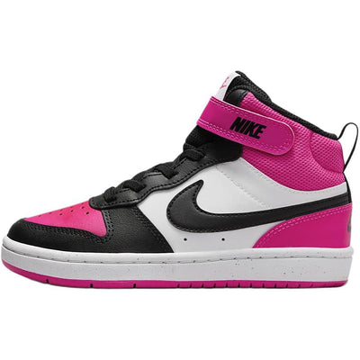 ナイキ Nike PS Court Borough Mid 2 "White/Fierce Pink/Black" HV0935-100