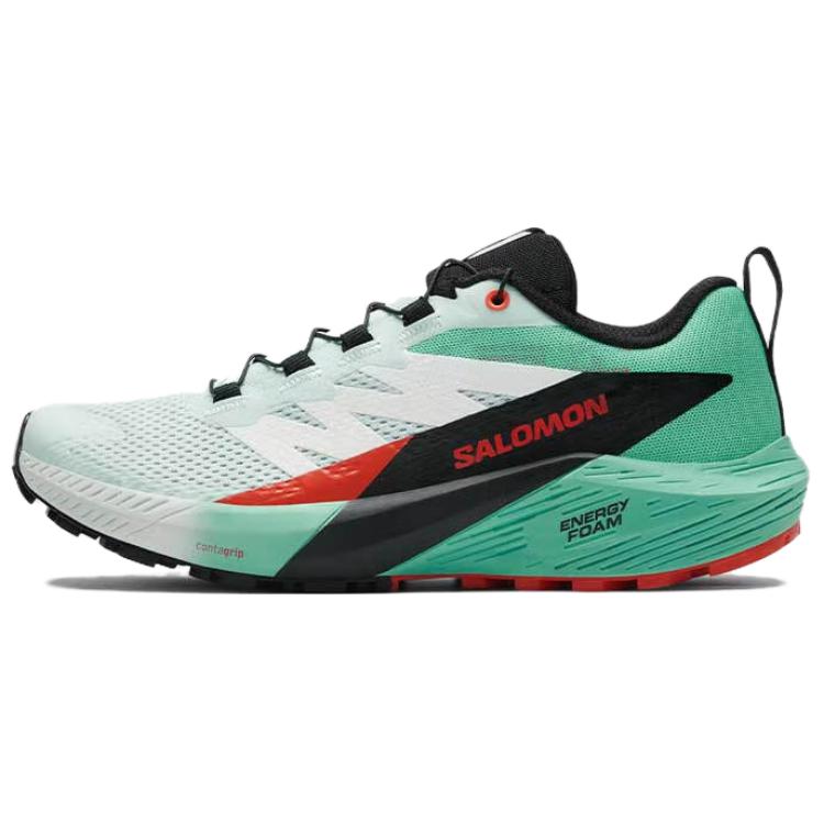 サロモン Salomon Women's Sense Ride 5 "Bay/Black/Cherry Tomato" L47698300