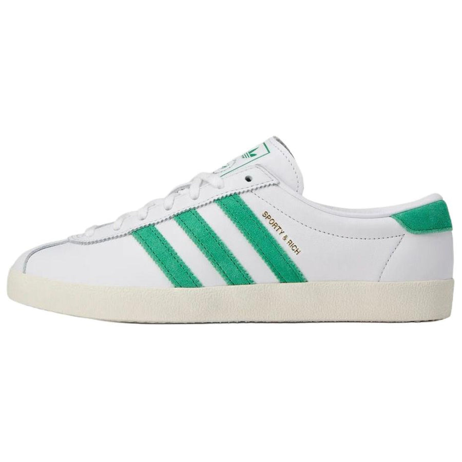 アディダス Sporty & Rich × adidas Women's Blanc "Footwear White/Off White/Court Green" JP7552