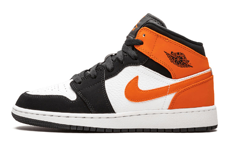 エアジョーダン1 Nike GS Air Jordan 1 Mid "Shattered Backboard" 554725-058